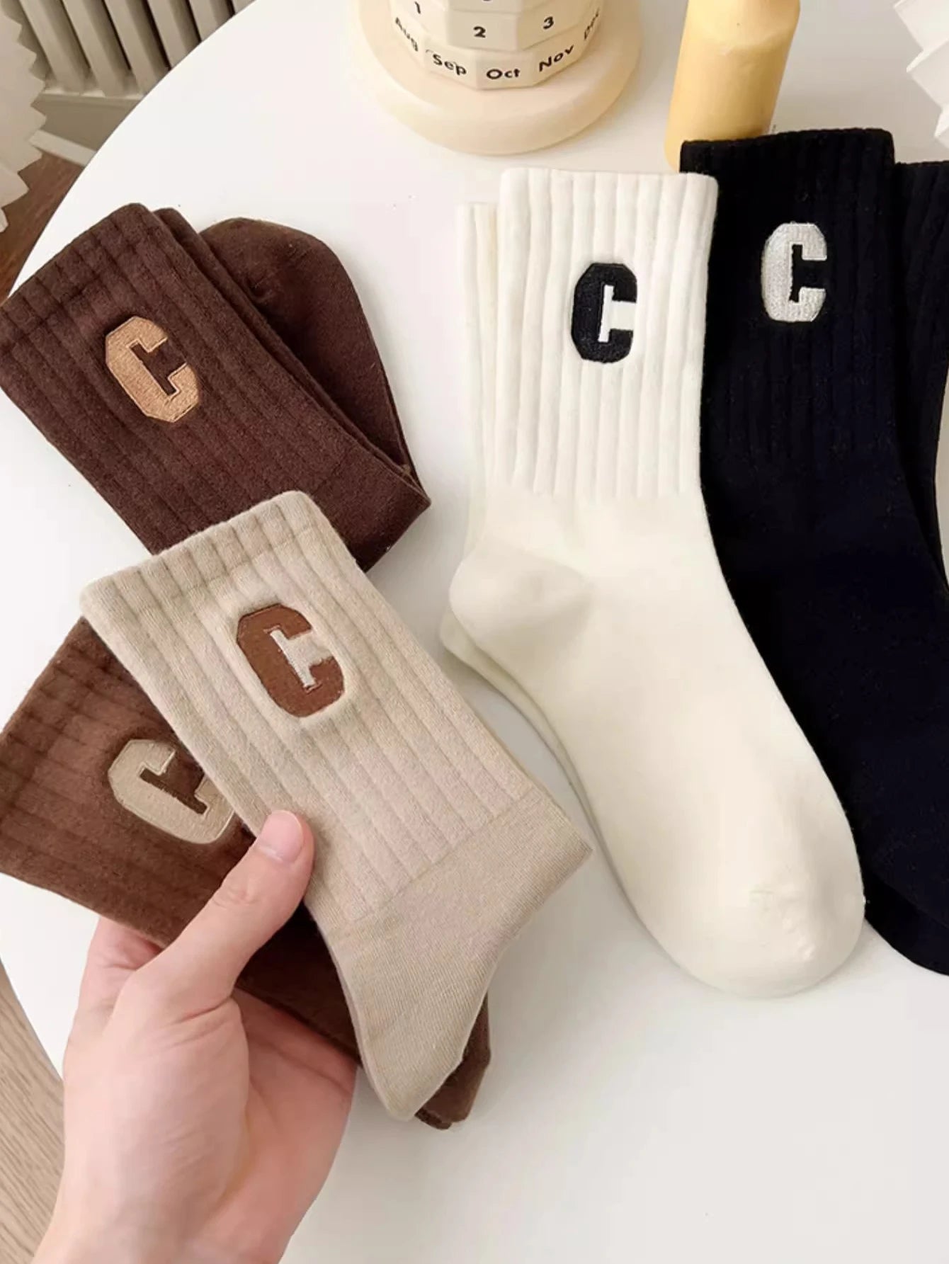 Women's 5 Pairs Cute Comfy Socks