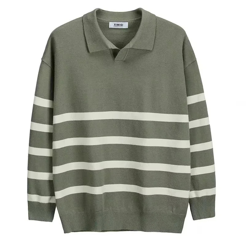 Striped Sweater For Men