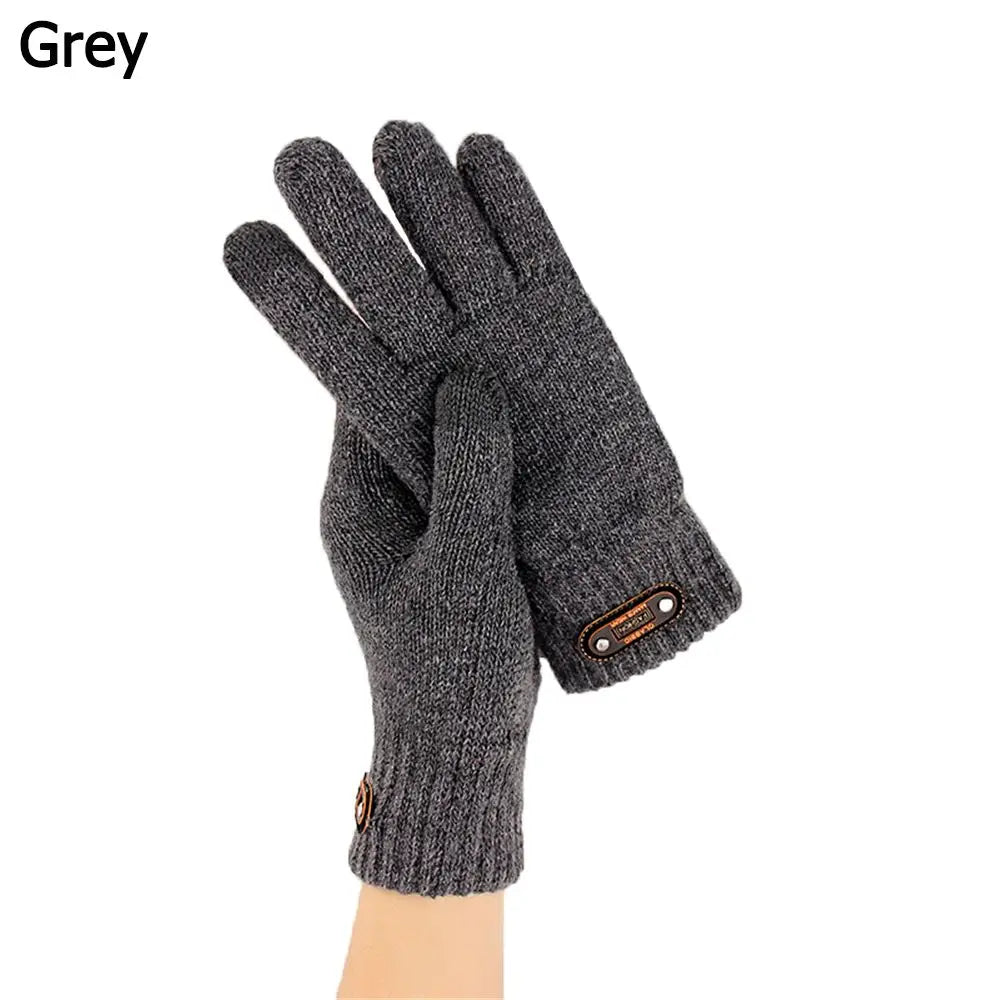 Thick Knitted Gloves For Men & Women, Phone Screen Touch