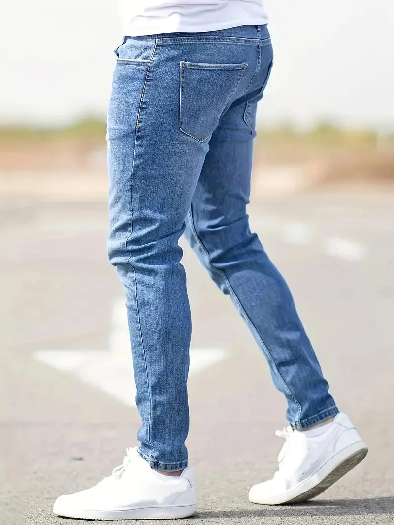 Distressed Men's Jeans