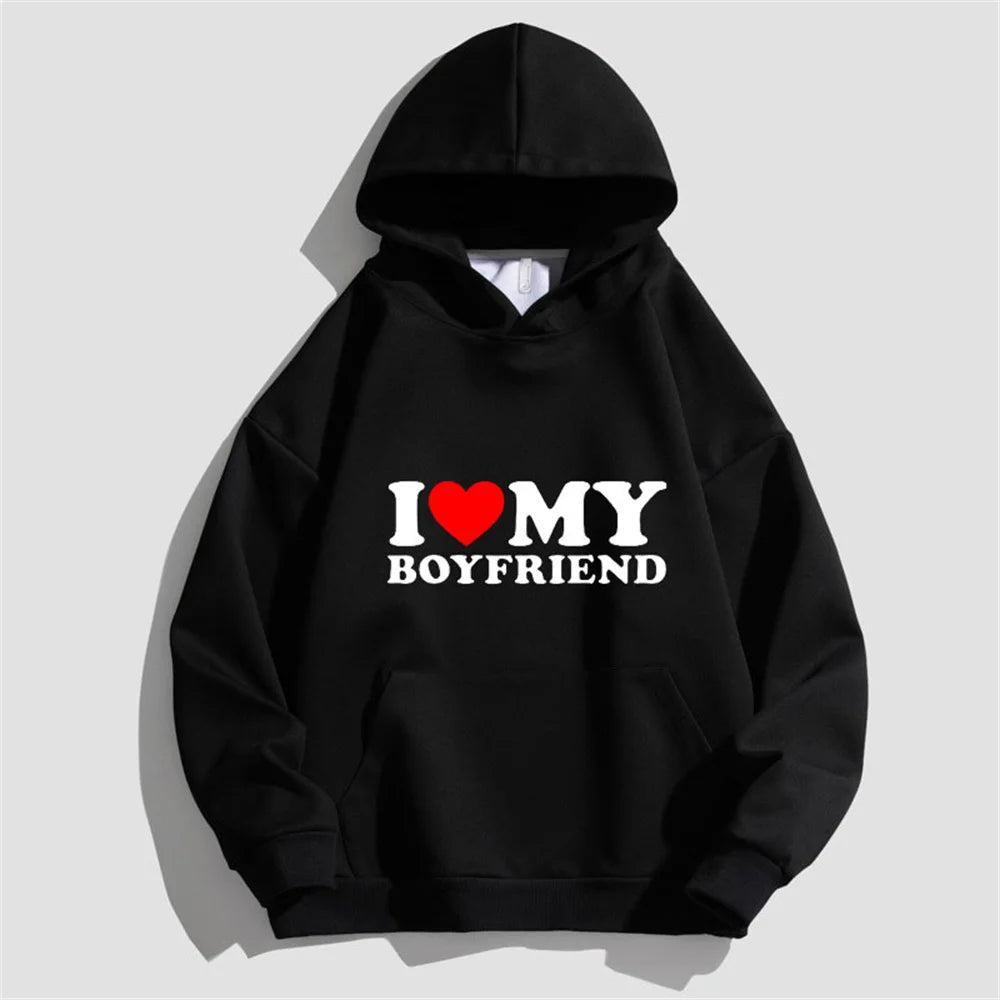 I Love My Boyfriend Women's Hoodie