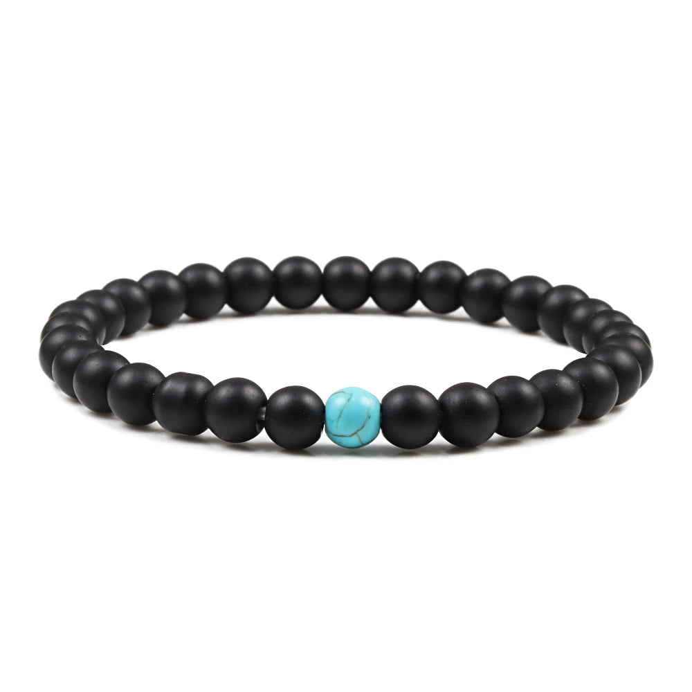 Men's 6mm Stone Bracelet