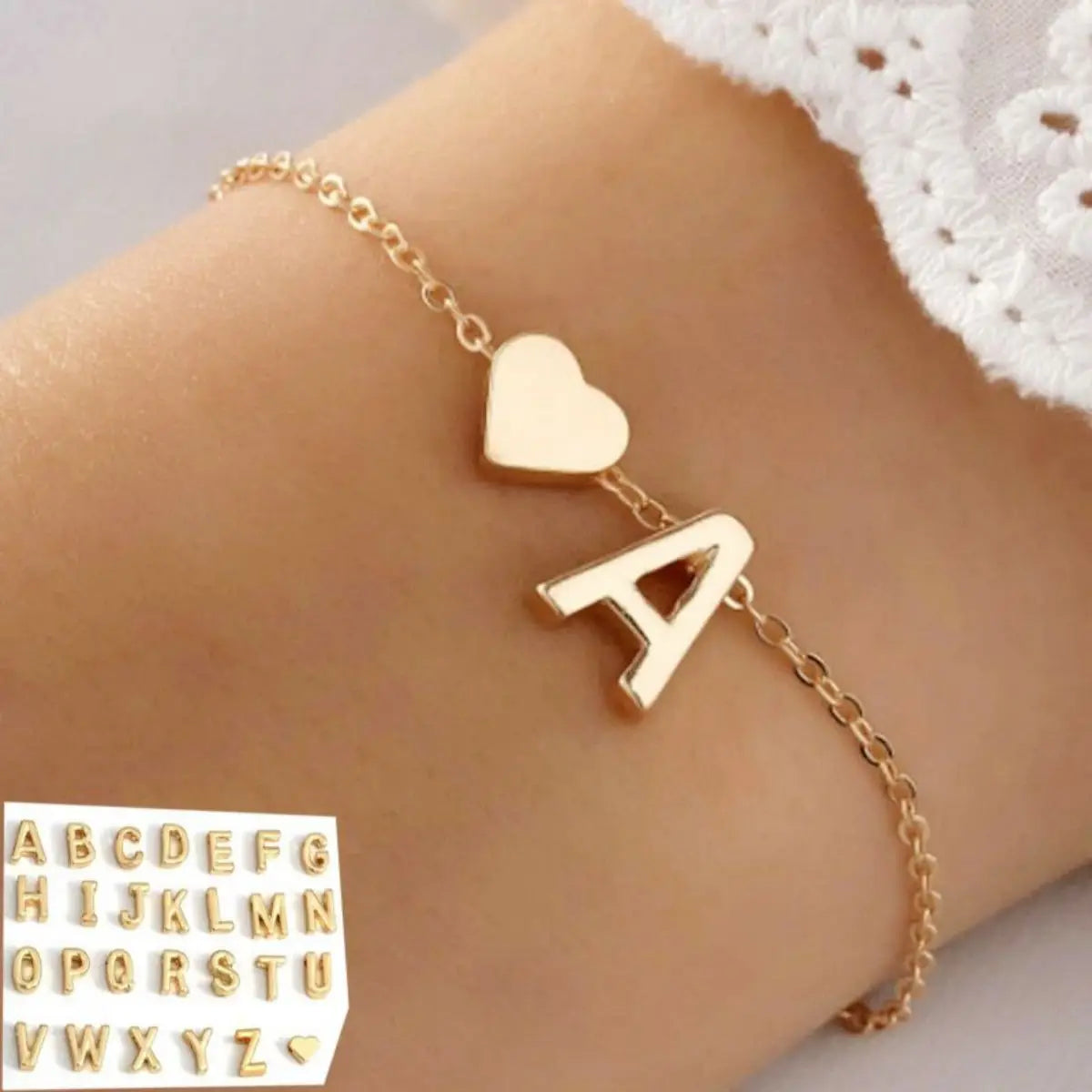 Women's Initial Bracelet