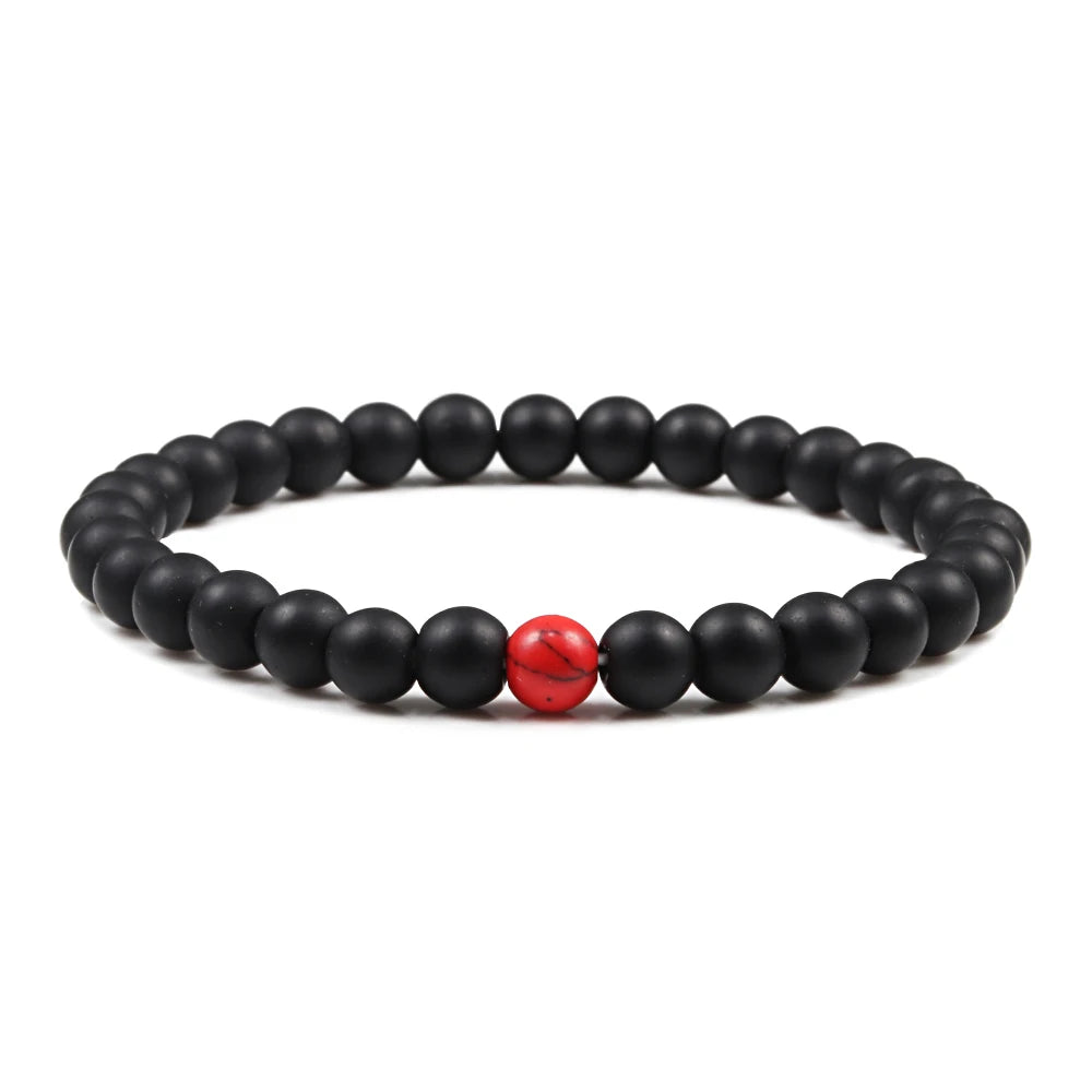 Men's 6mm Stone Bracelet