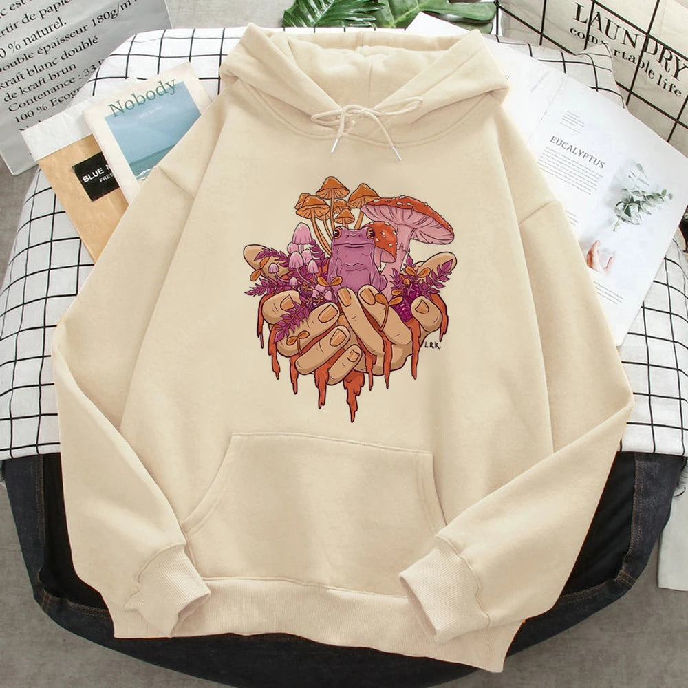 Mushroom Hoodies Women