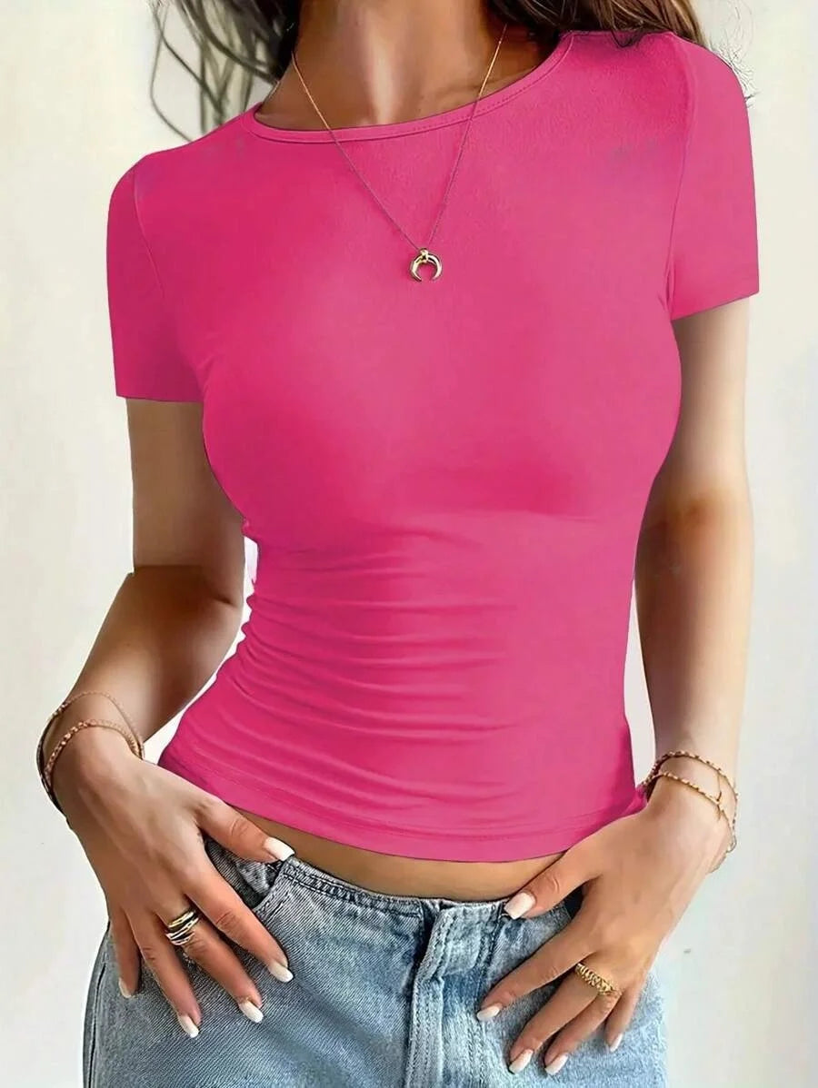 Women's Basic Tight T-Shirts