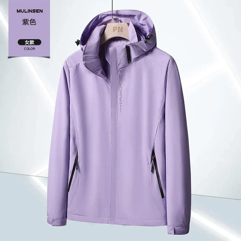 Women's Waterproof Windbreaker Jacket