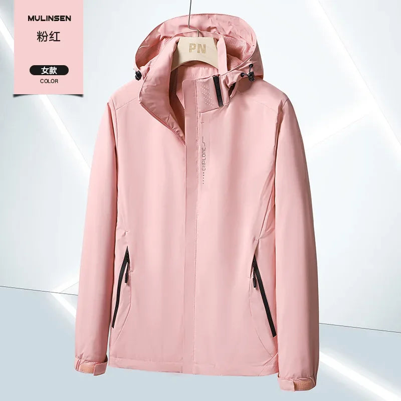 Women's Waterproof Windbreaker Jacket