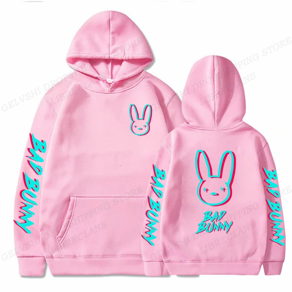 Bad Bunny Rabbit Men's Hoodie