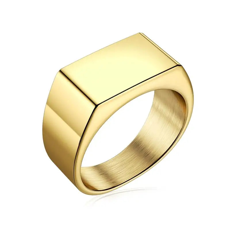 Men's Flat Top Ring