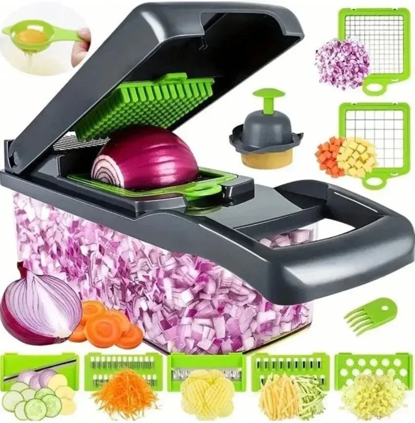 Super Effective 14/16 In 1 Multifunctional Vegetable Chopper