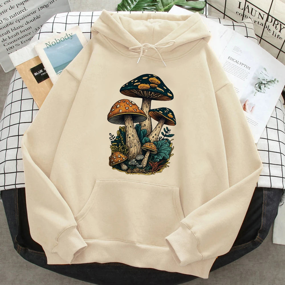 Mushroom Hoodies Women