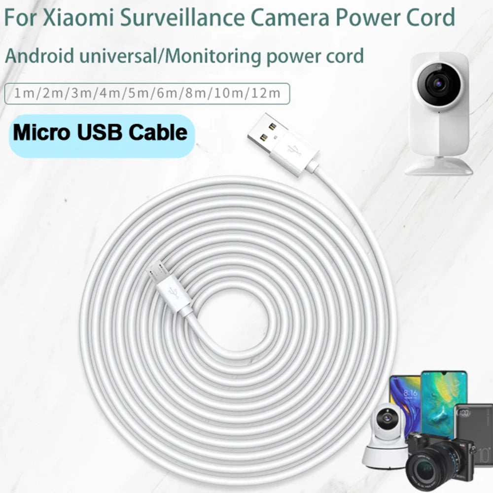 1m-14m Extra Long Micro USB Fast Charging