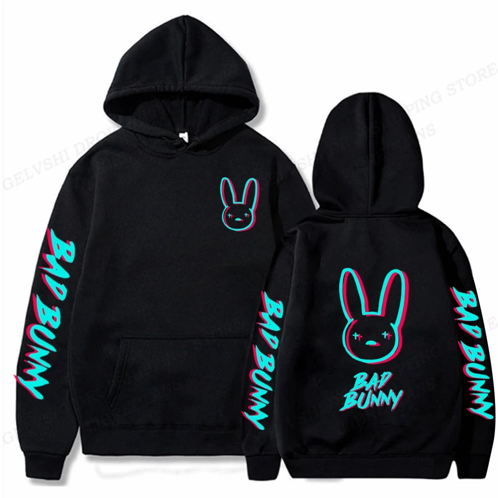 Bad Bunny Rabbit Men's Hoodie