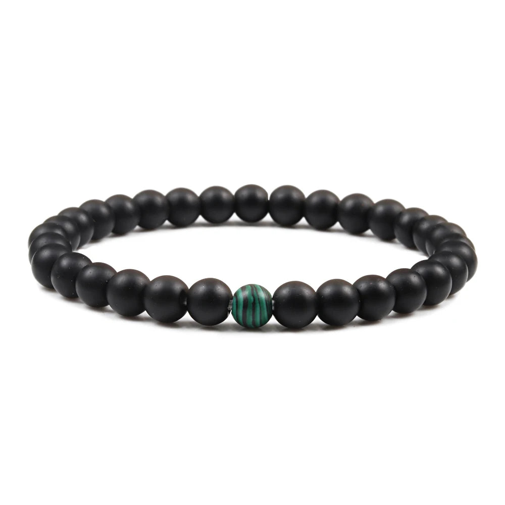 Men's 6mm Stone Bracelet