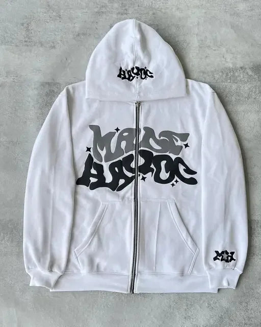 Zipper Hoodie for Men and Women