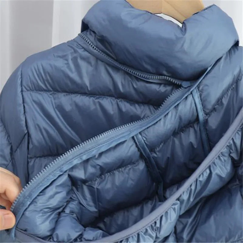 Hooded Puffer Coat Women