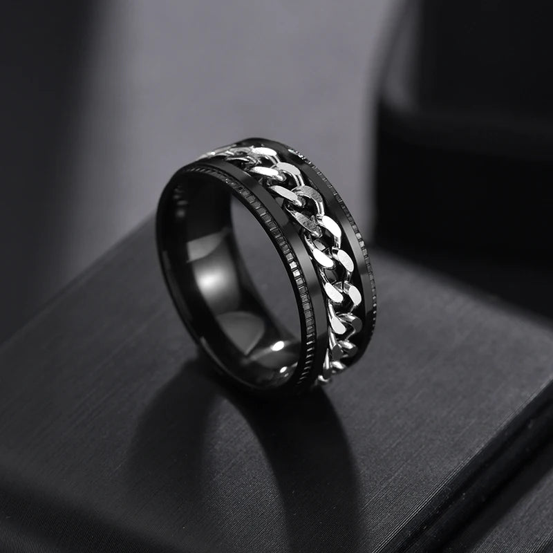 Men's Titanium Stainless Steel Ring