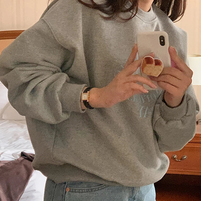 Loose Casual Sweatshirt For Women