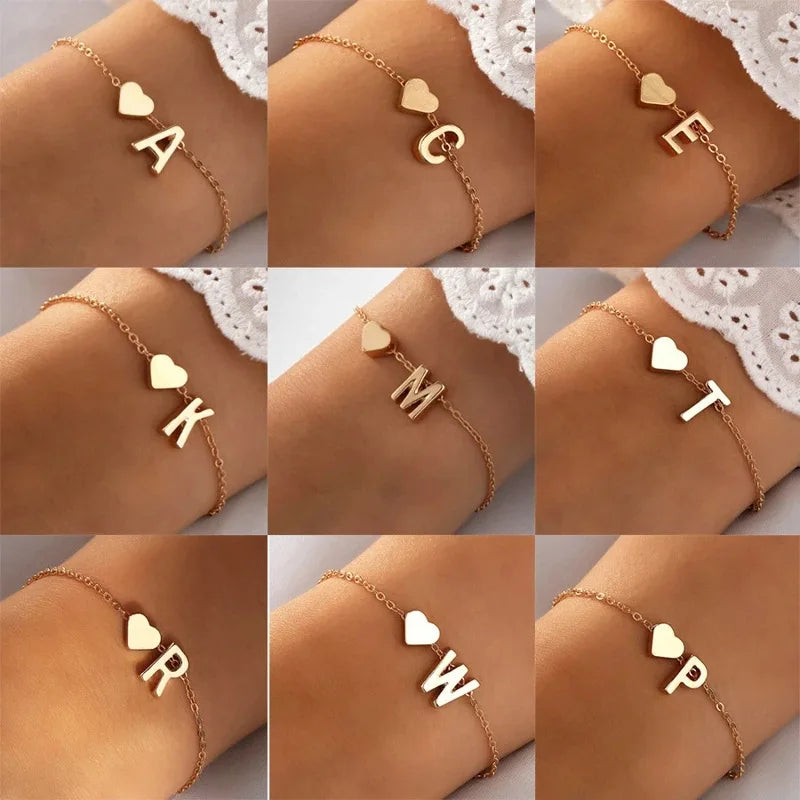 Women's Initial Bracelet