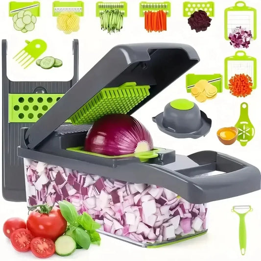 Super Effective 14/16 In 1 Multifunctional Vegetable Chopper