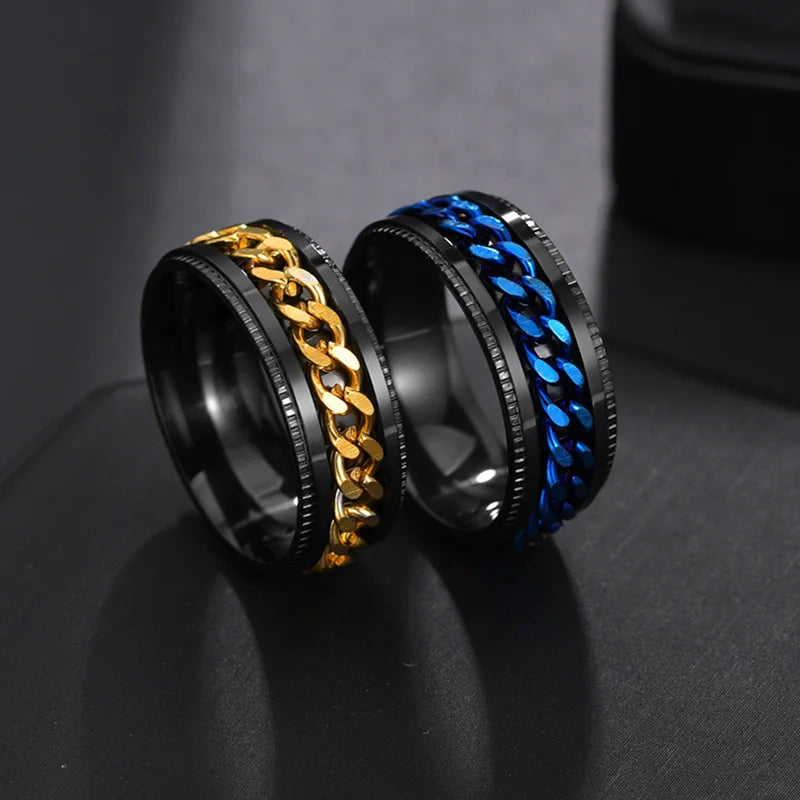 Men's Titanium Stainless Steel Ring