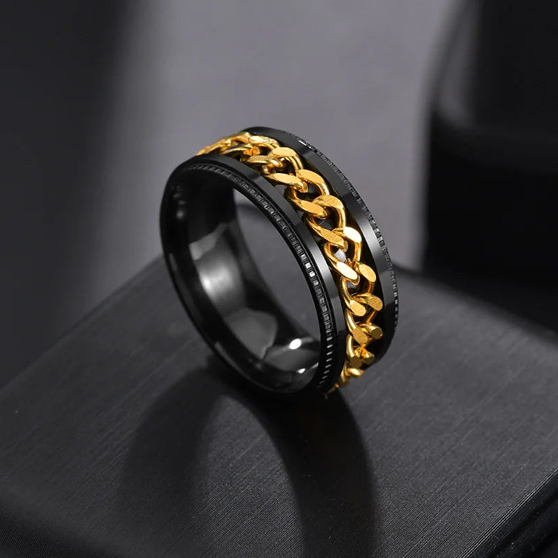 Men's Titanium Stainless Steel Ring