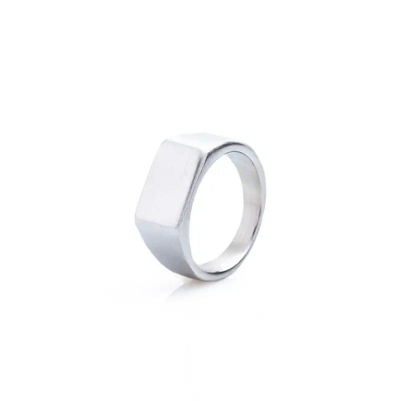 Men's Flat Top Ring