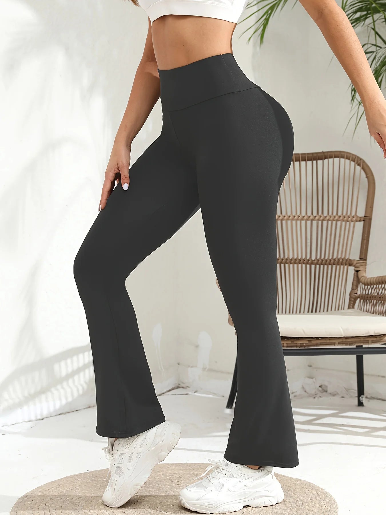 Women's Flared Pants High Waist