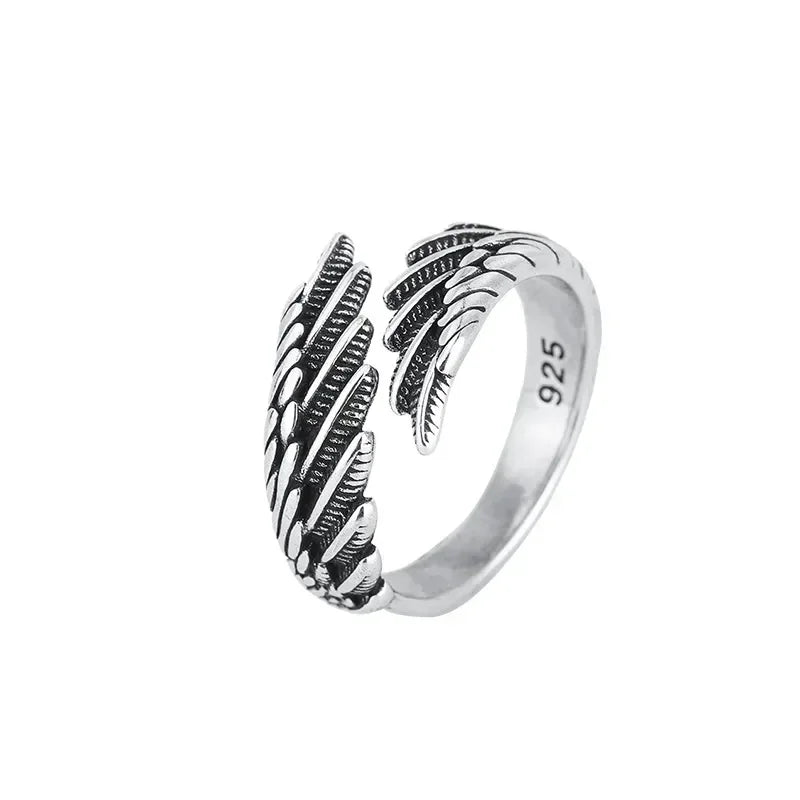 Men's Angel Wings Ring