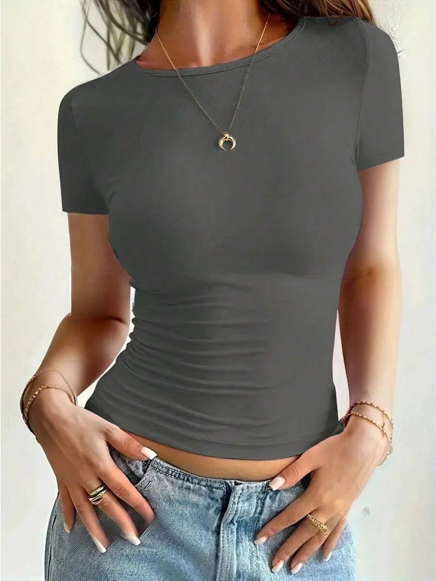 Women's Basic Tight T-Shirts