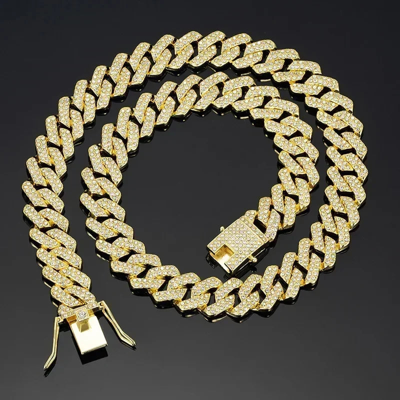 Men's Shiny 15MM Cuban Chain