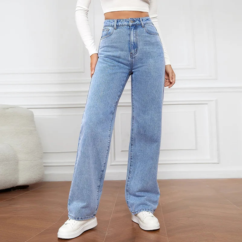 Women's High-Waist Jeans