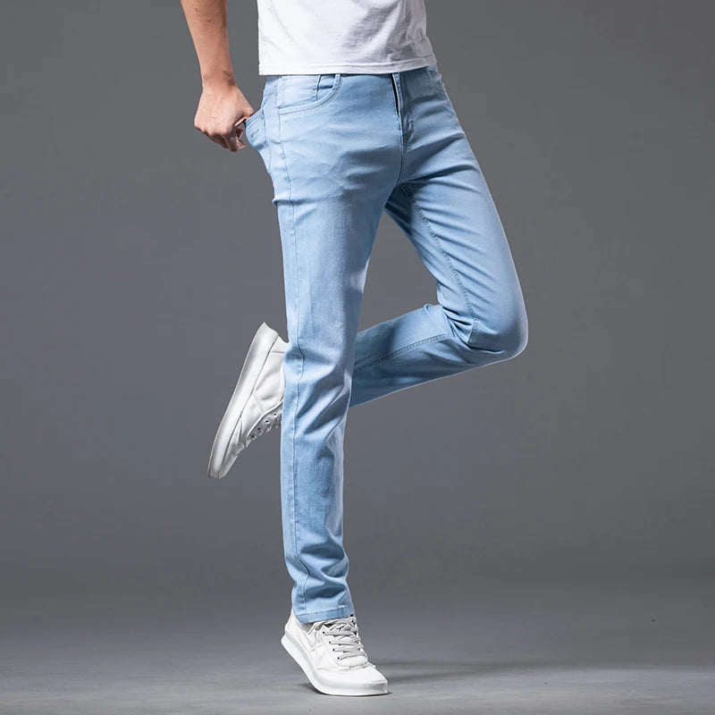 Men's Thin Jeans Classic