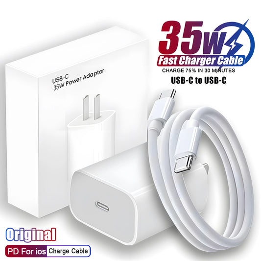 PD EU/US 35W Fast Charger For iPhone