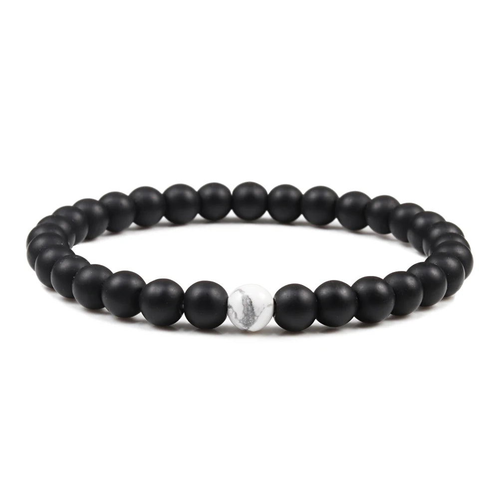 Men's 6mm Stone Bracelet