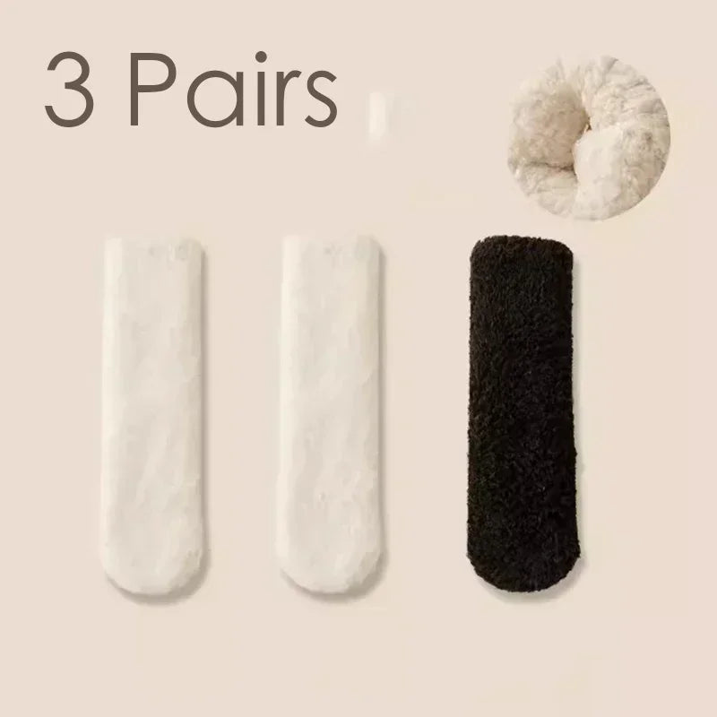 3 Pairs Women's Comfy Socks