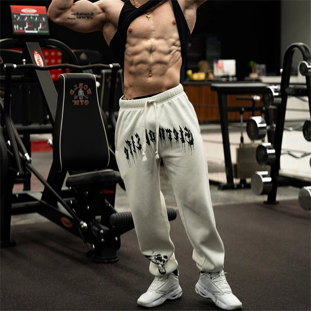 Men's Gym Joggers Cotton Pants