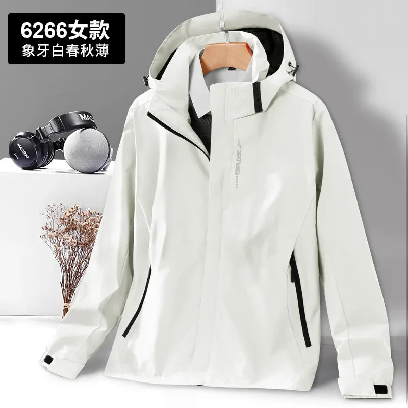 Women's Waterproof Windbreaker Jacket