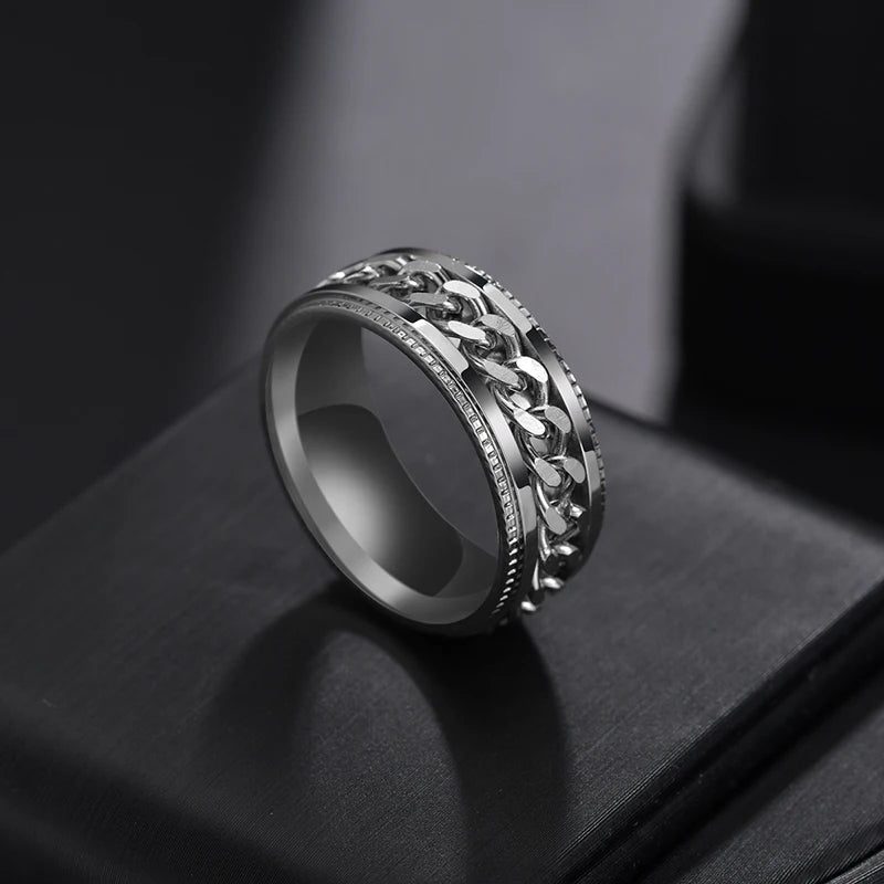 Men's Titanium Stainless Steel Ring