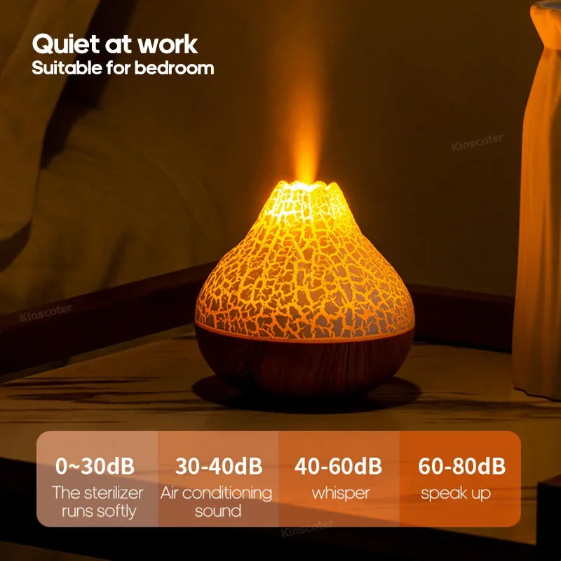 300ml Volcano Air Humidifier USB Air Freshener