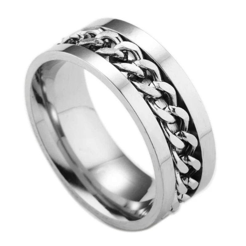 Men's Titanium Stainless Steel Ring