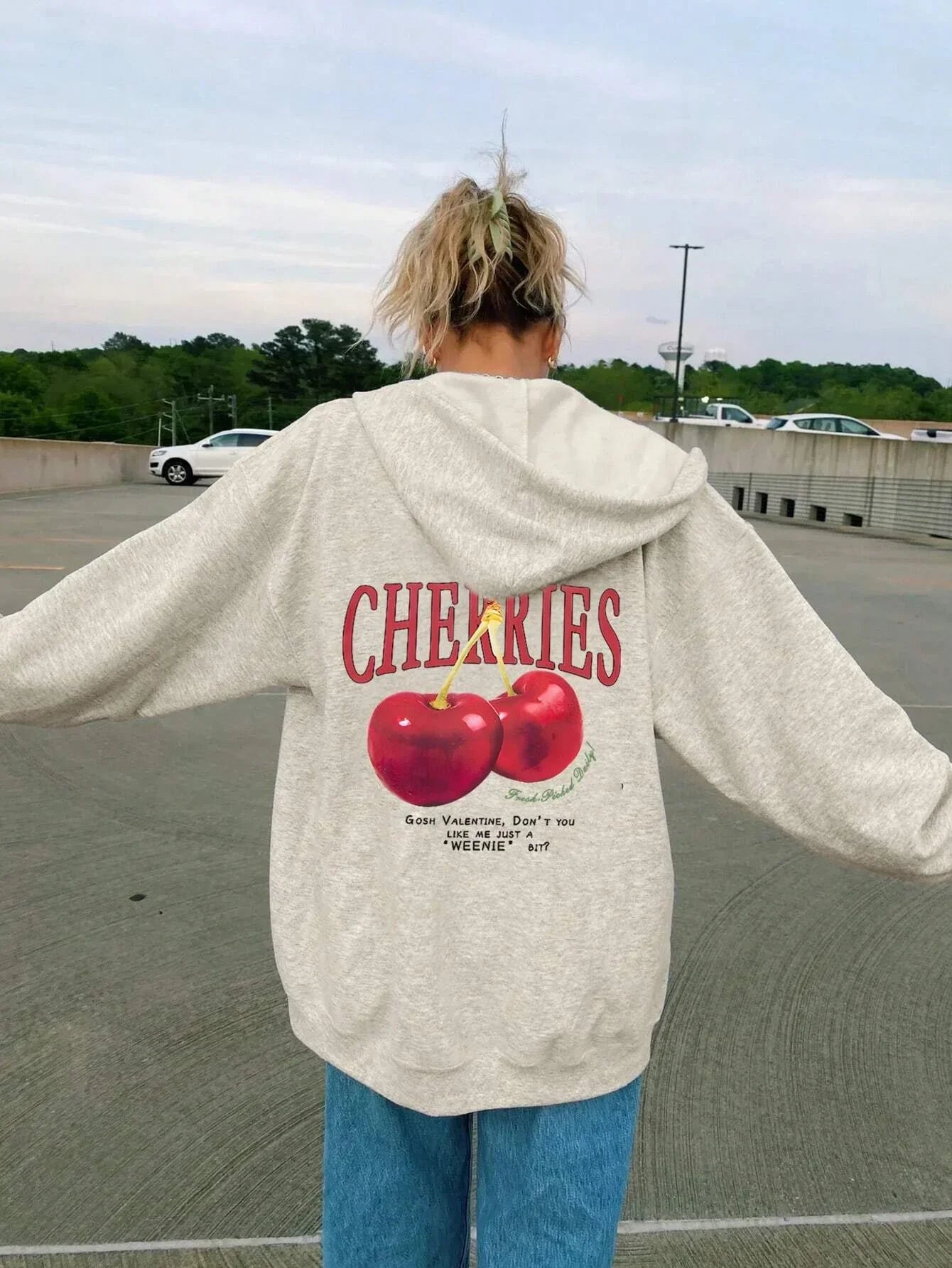 Women's Cherry Hoodie