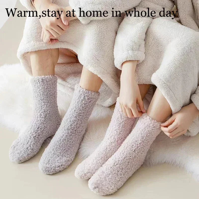 3 Pairs Women's Comfy Socks