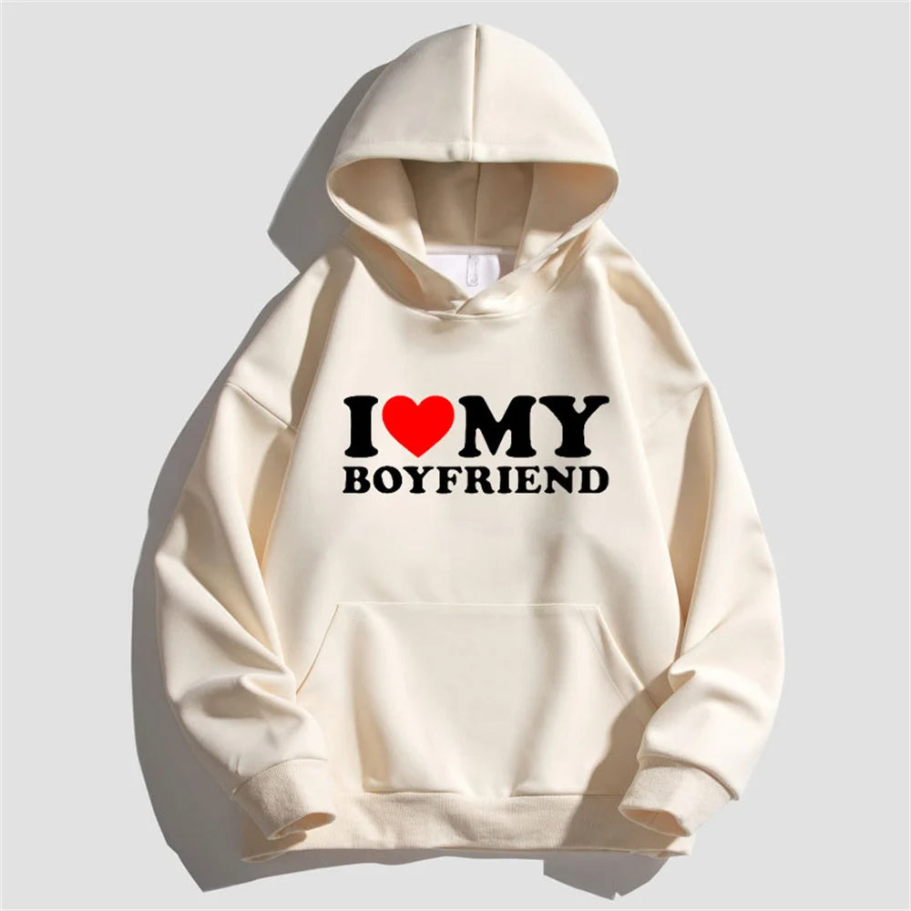 I Love My Boyfriend Women's Hoodie