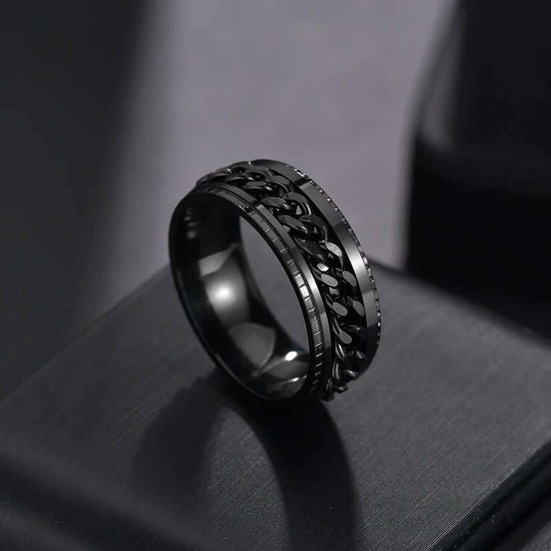 Men's Titanium Stainless Steel Ring