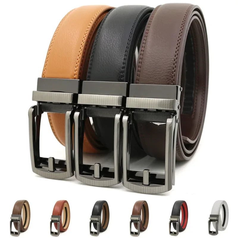 Men's Belt Automatic Buckle