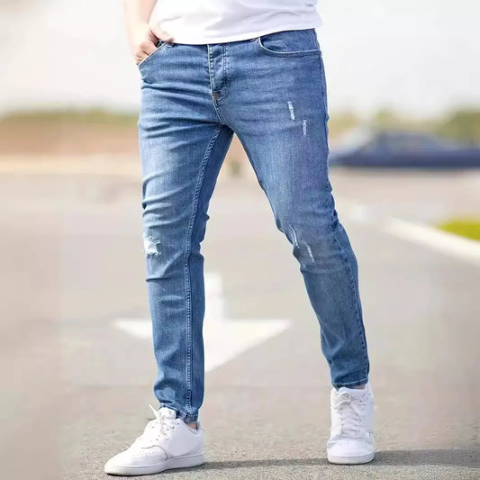 Distressed Men's Jeans