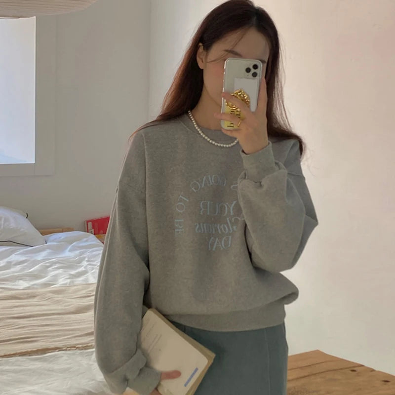 Loose Casual Sweatshirt For Women