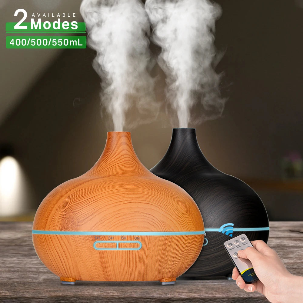 Essential Remote Control Air Humidifier Cool with 7 Color LED Light